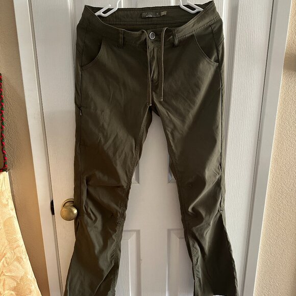 Prana Pants - Prana Olive Green Women's Pants